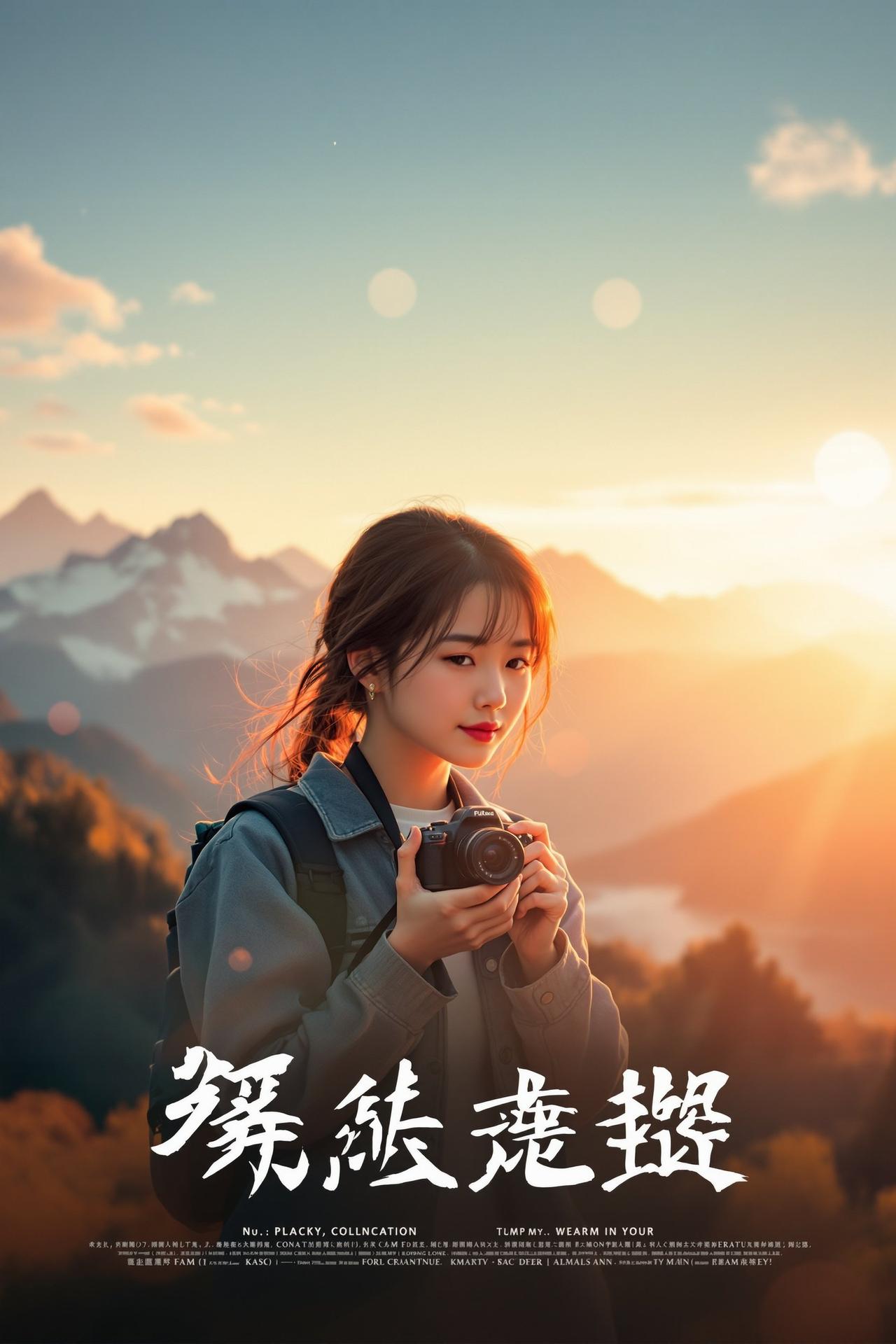 莲花影院出品《追光者》青春励志影视作品高清海报